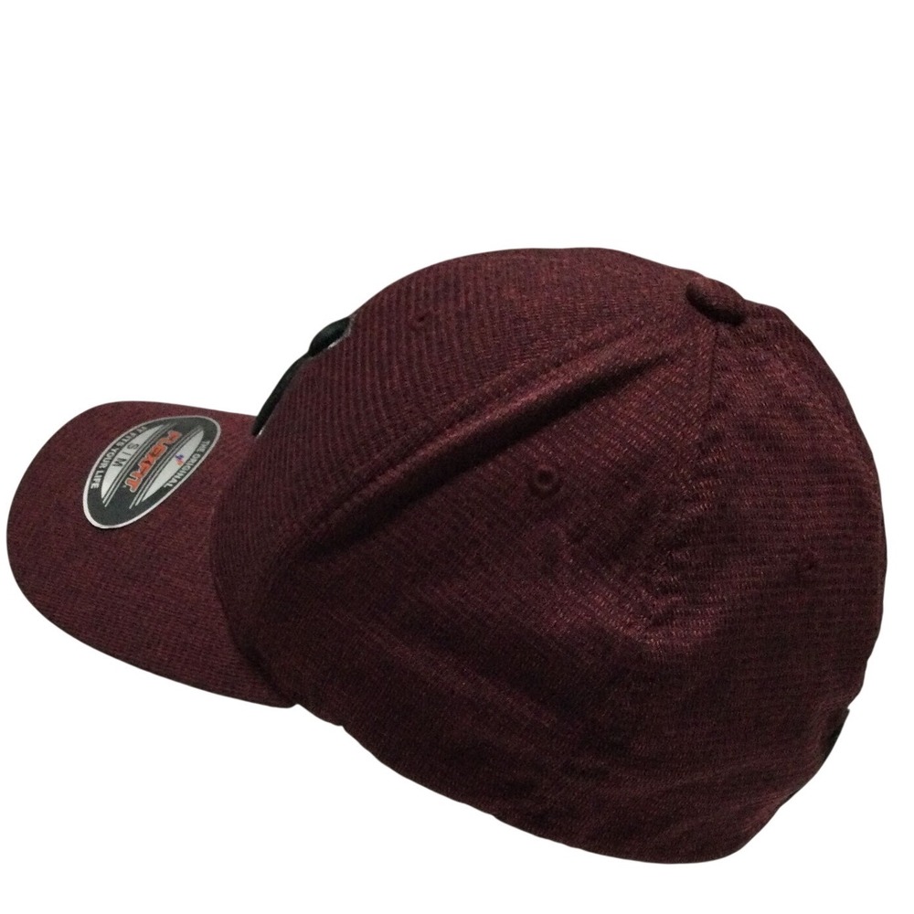 Hooey Sterling Mens Mar0on Flexfit Baseball SnapBack Trucker Maroon Size Sm/Med